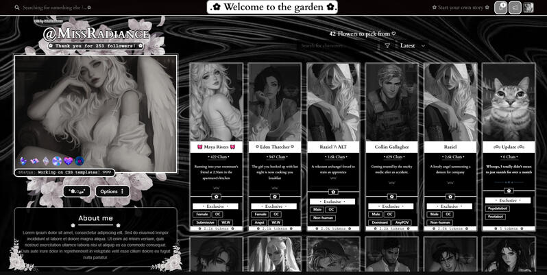 Monochrome Flowers